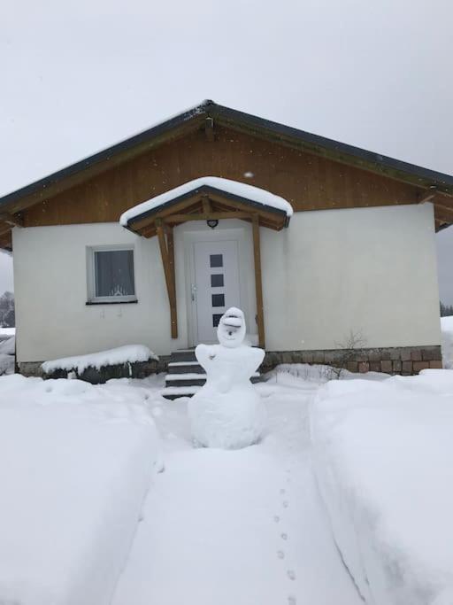 Ferienhaus In Schoenheide Im Schoenen Erzgebirge Exterior foto