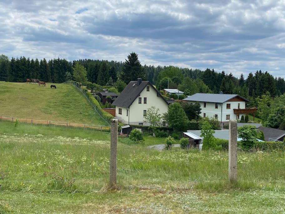 Ferienhaus In Schoenheide Im Schoenen Erzgebirge Exterior foto